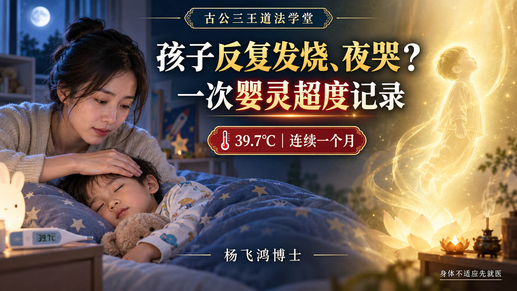 我又超度了一位婴灵，孩子反复发烧、夜哭怎么办？婴灵干扰真实案例，从查验到超度完整过程