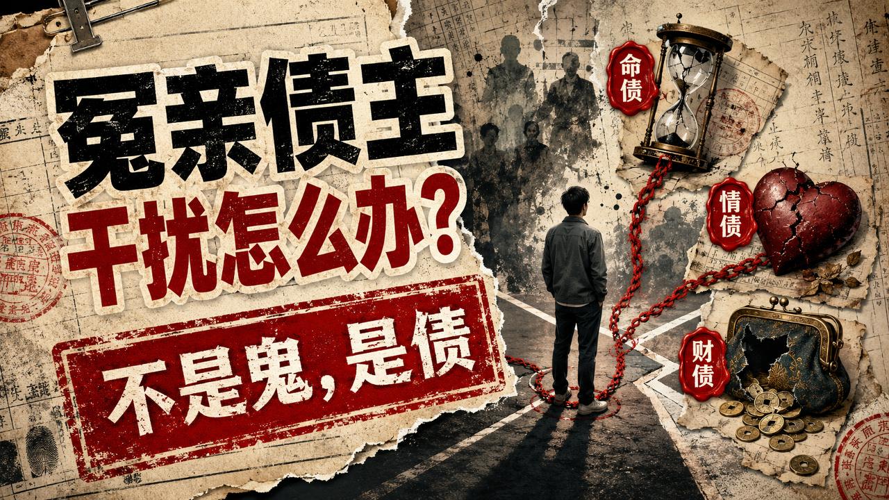 冤亲债主干扰怎么办？出现这5个征兆要注意！教你判断、化解与送走