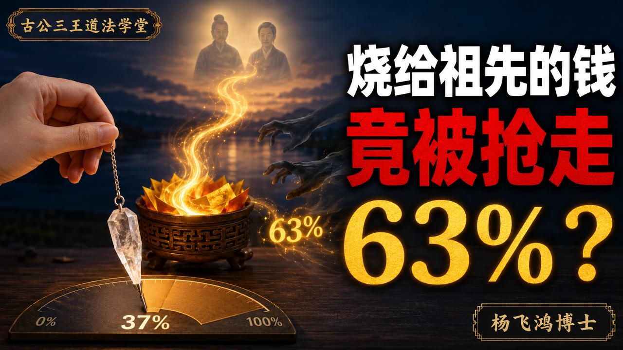 06 中元普度烧给祖先的钱，竟有63%被抢走？灵摆实测祖先到底收到多少