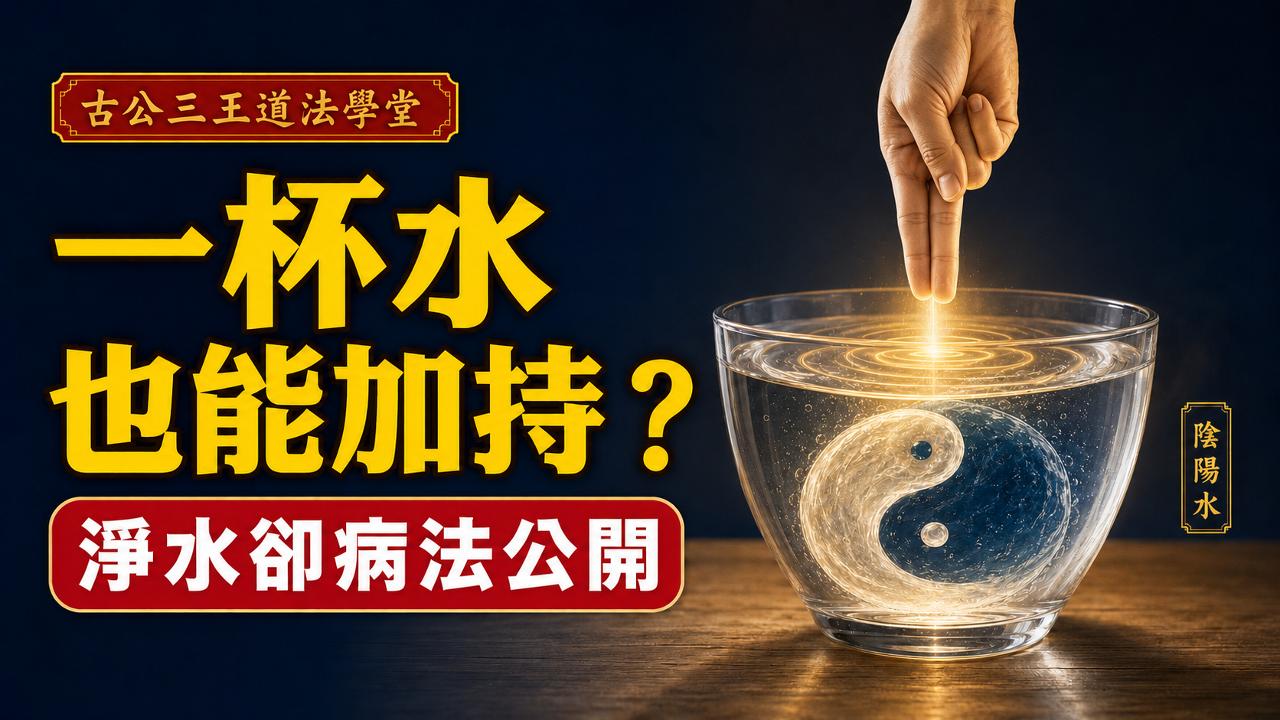 20 一杯普通的水，如何变成道家净水？「万病一碗水」完整步骤公开