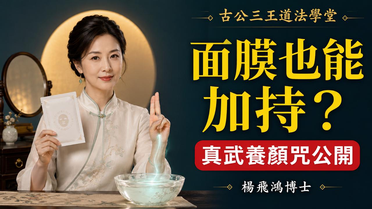 22 面膜也能「加持」？公开祝由术养颜法，请神、念咒、剑指完整流程教学