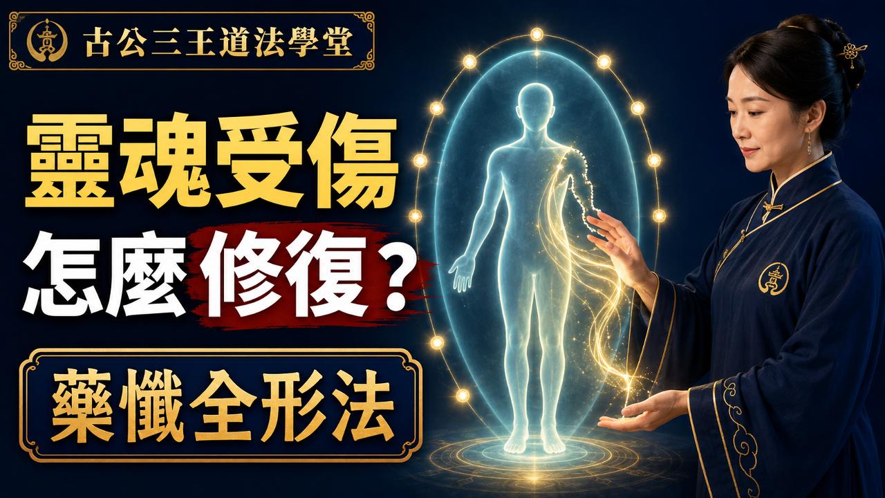 42 肉体受伤去医院，灵魂受伤怎么办？揭秘道家“药忏全形法”
