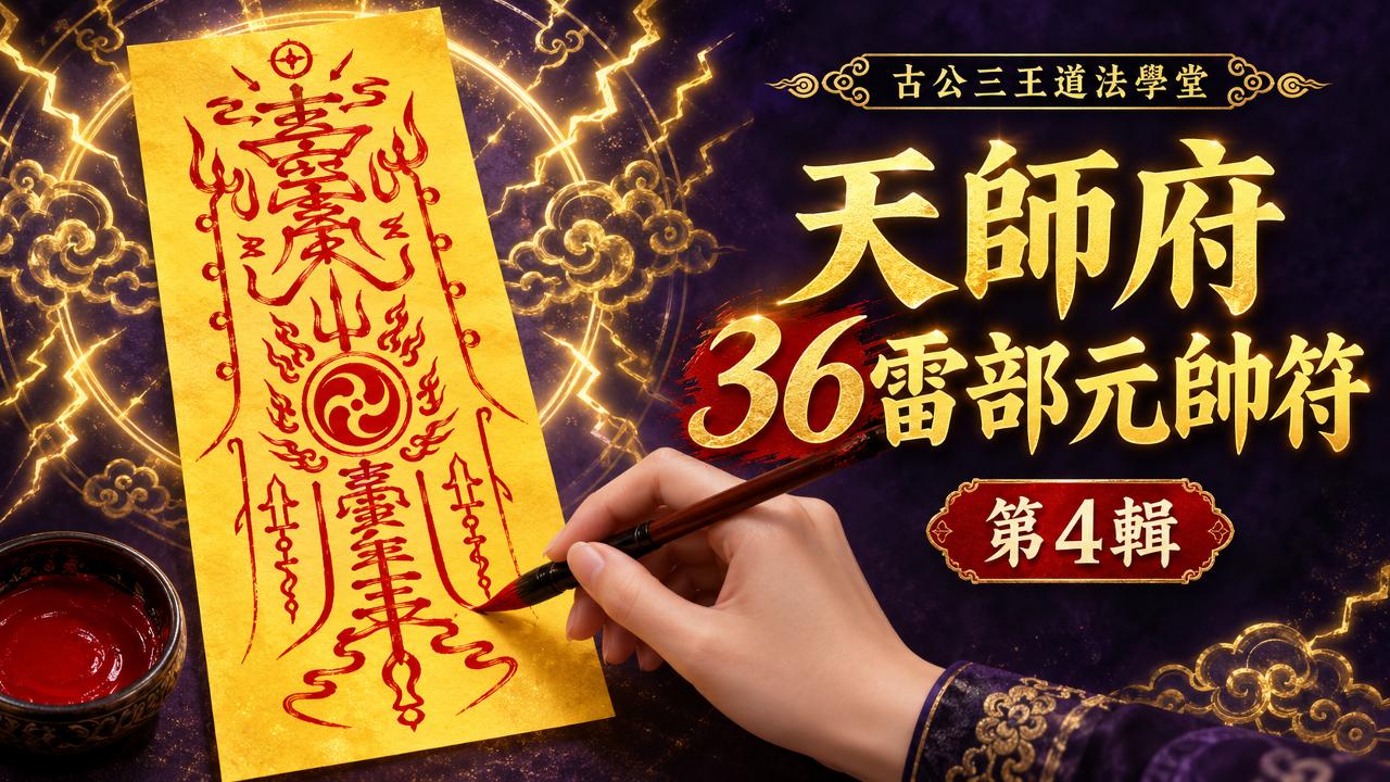 48 《正一弟子班符箓教材》天师府36元帅-第4辑