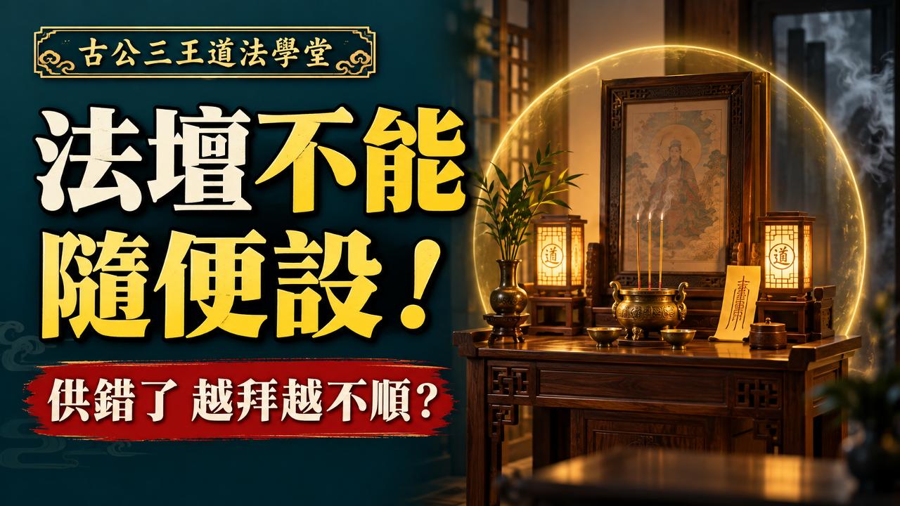 44 如何设立法坛，法壇不能隨便設！供錯了為何越拜越不順