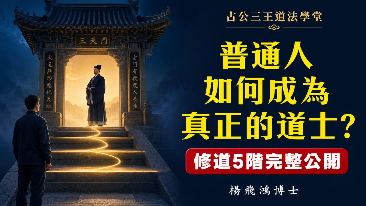 25 普通人如何成為真正的道士？從皈依、冠巾、傳度到授籙，一次講清楚