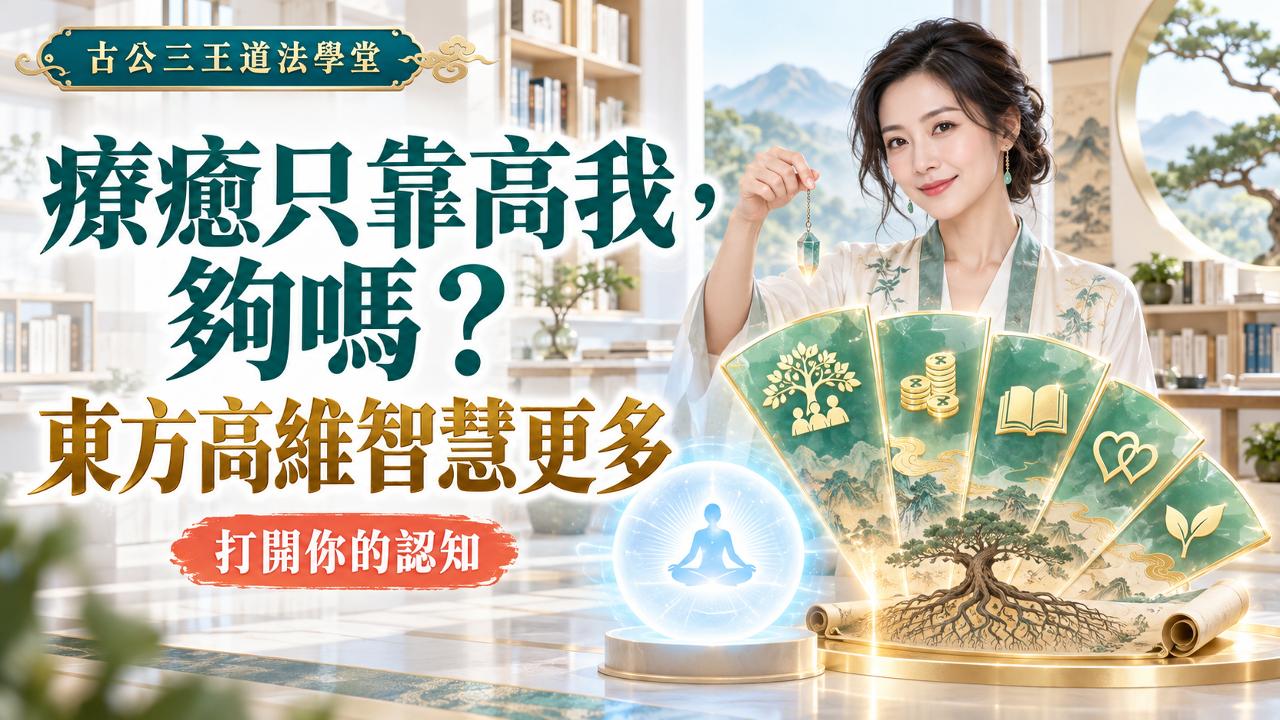 25 疗愈只连接“高我”，真的够吗？东方传统早有一套更完整的高维智慧