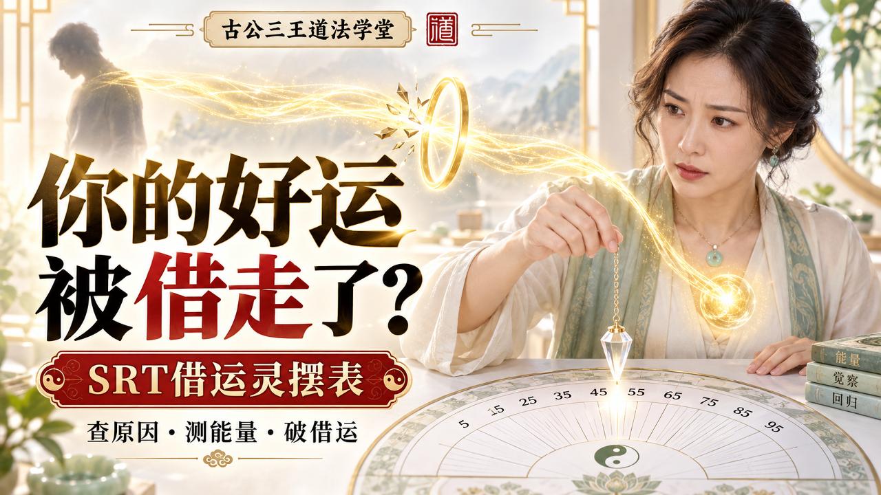 45 做完疗愈后越来越累？小心你的好运正在被借走！SRT借运灵摆表查出原因