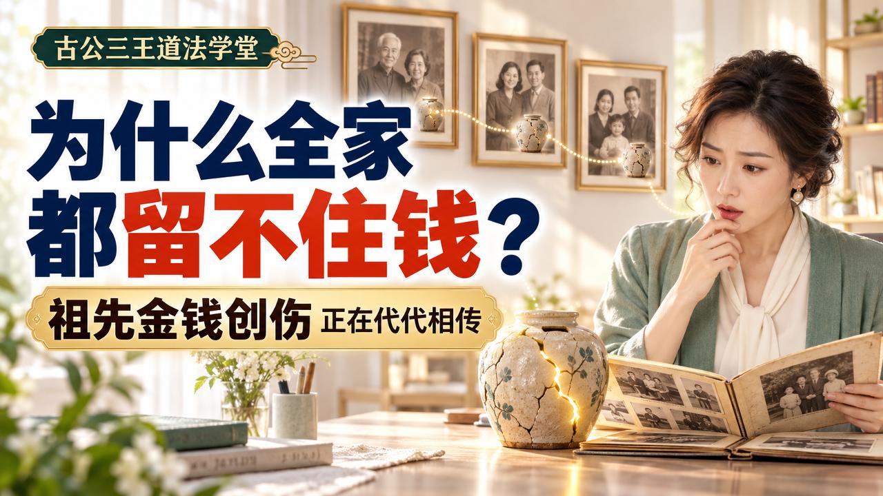 39 为什么你总是留不住钱？祖先的金钱创伤，正在一代代传给你！