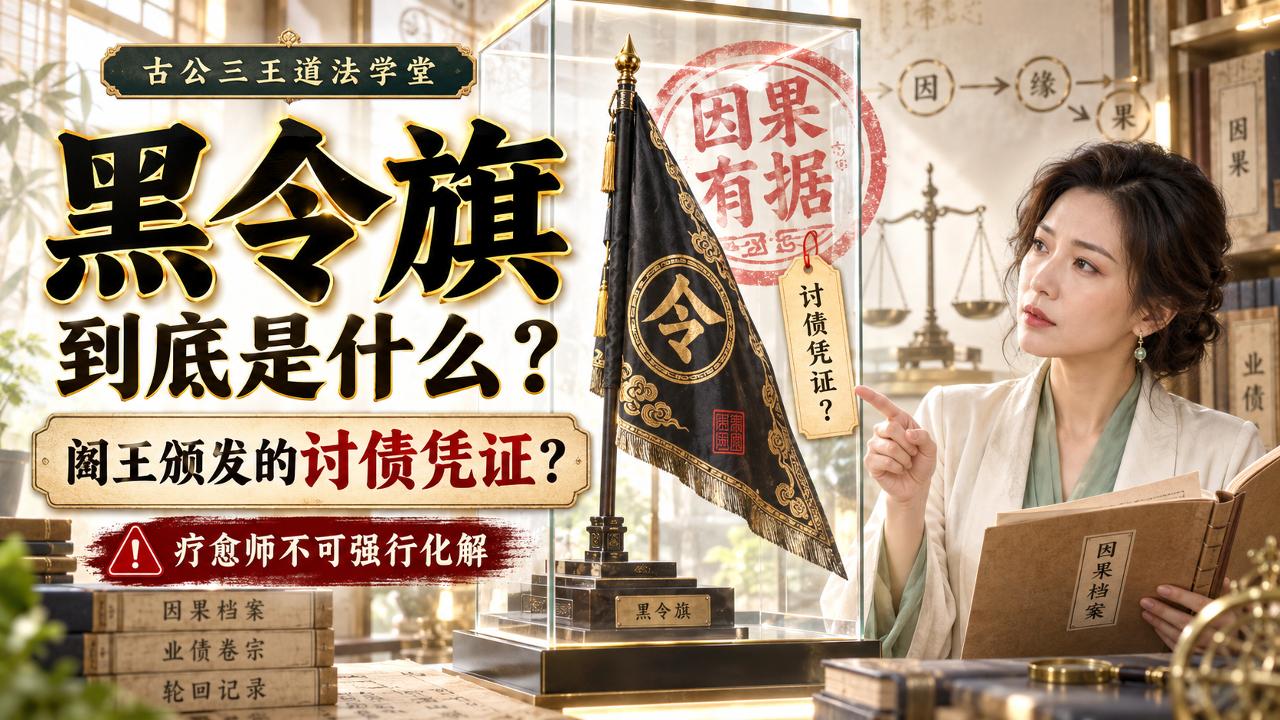 冤亲债主为何手持黑令旗？它不是普通旗，而是阎王准许讨债的凭证