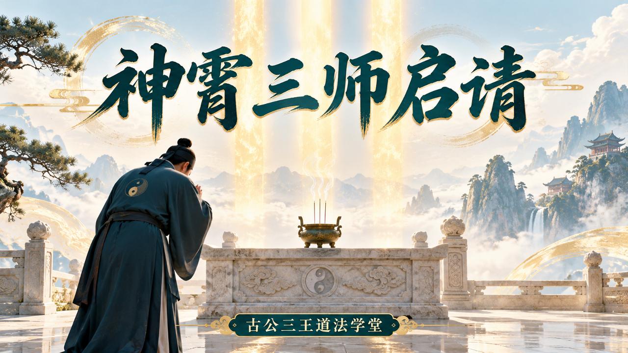 与神对话，祈请神霄三师降临