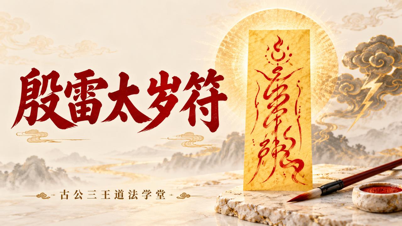 犯太岁必备，殷雷太岁符