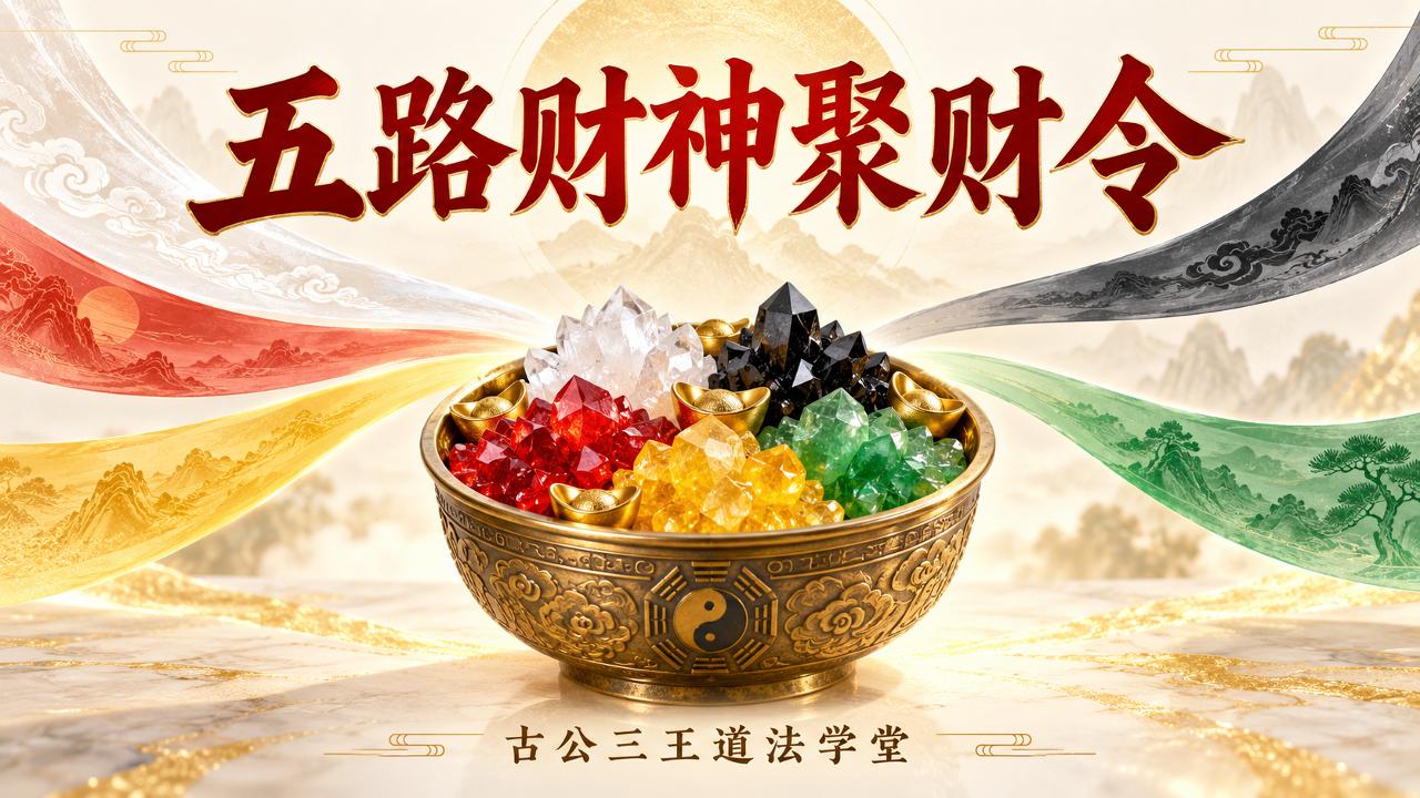 财宝入库，五路财神聚财令