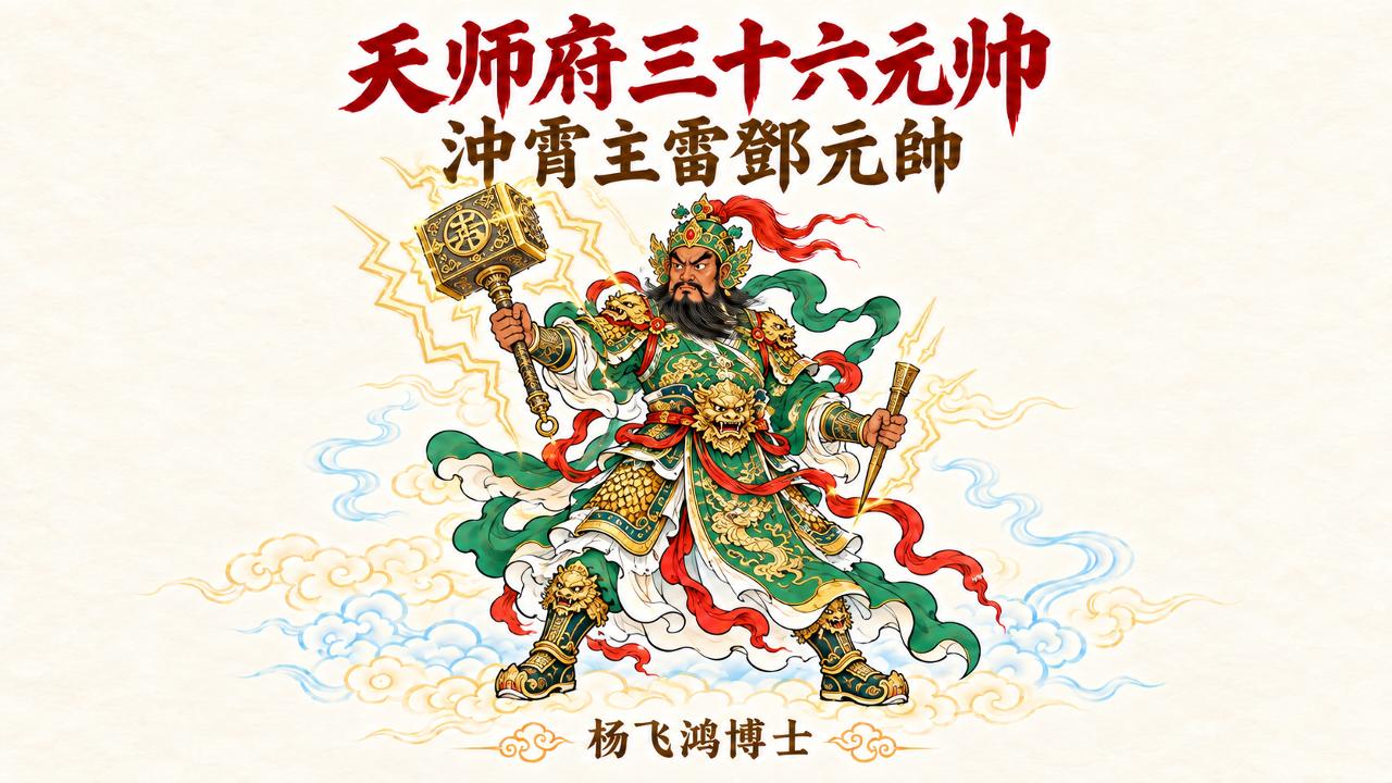 沖霄主雷鄧元帥-符箓教学