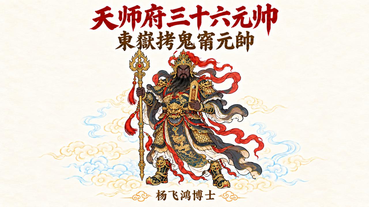 東獄拷鬼甯元帥-符箓教学