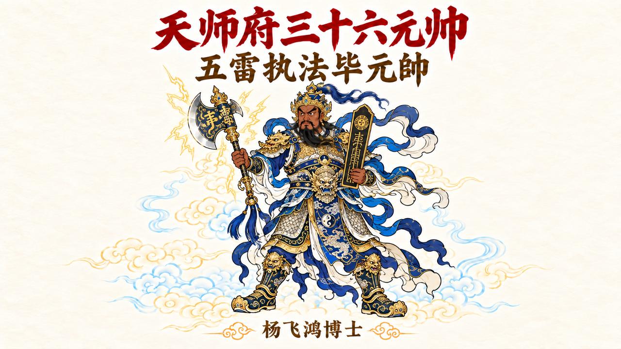 五雷执法毕元帅-符箓教学