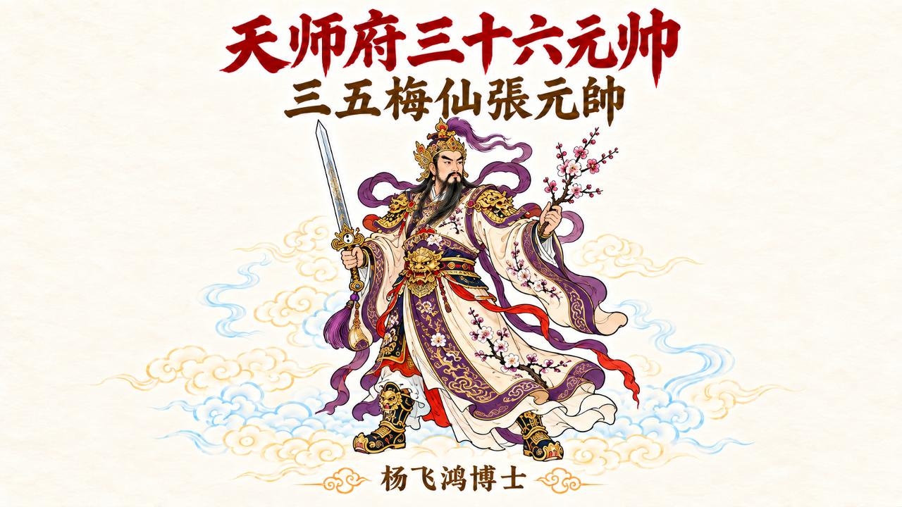 三五梅仙張元帥-符箓教学