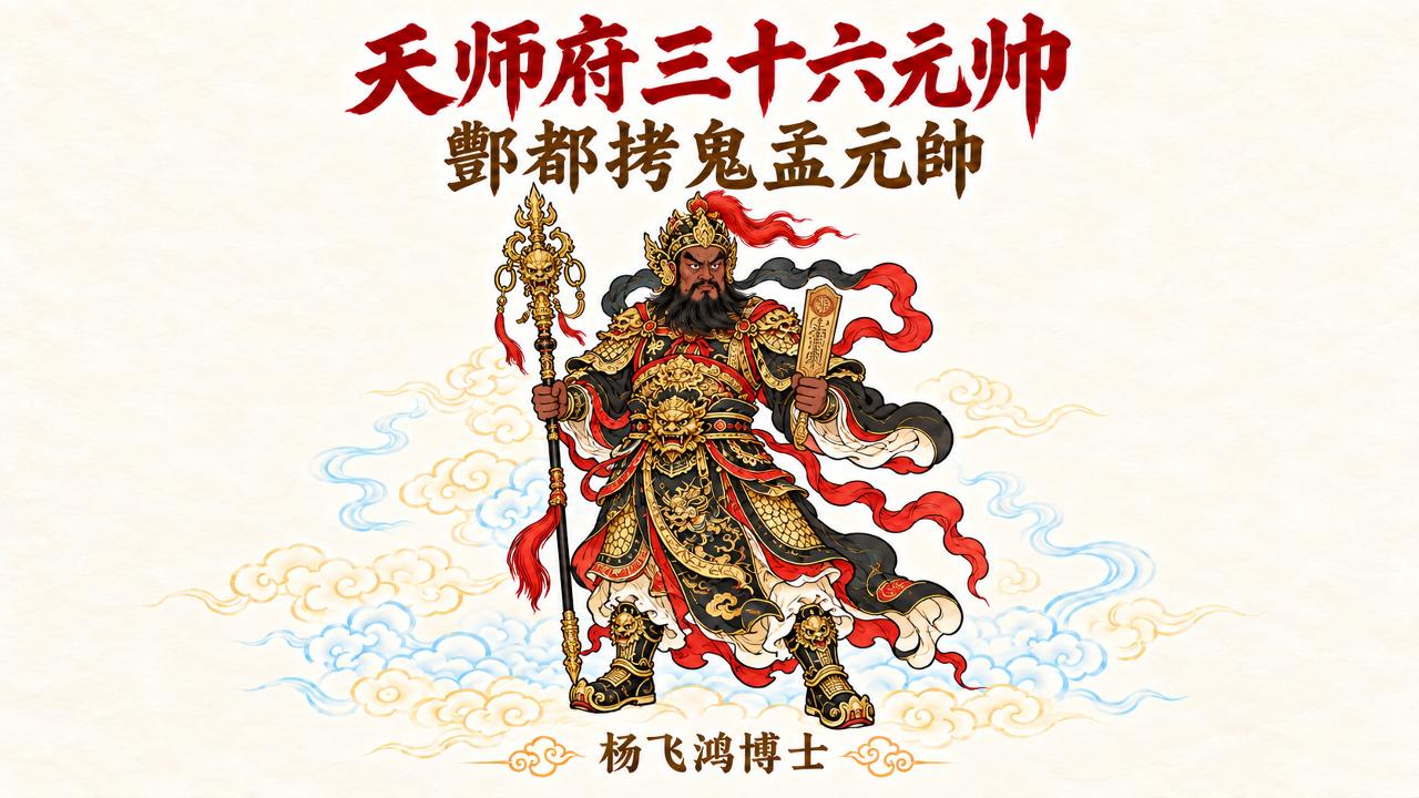 酆都拷鬼孟元帅-符箓教学