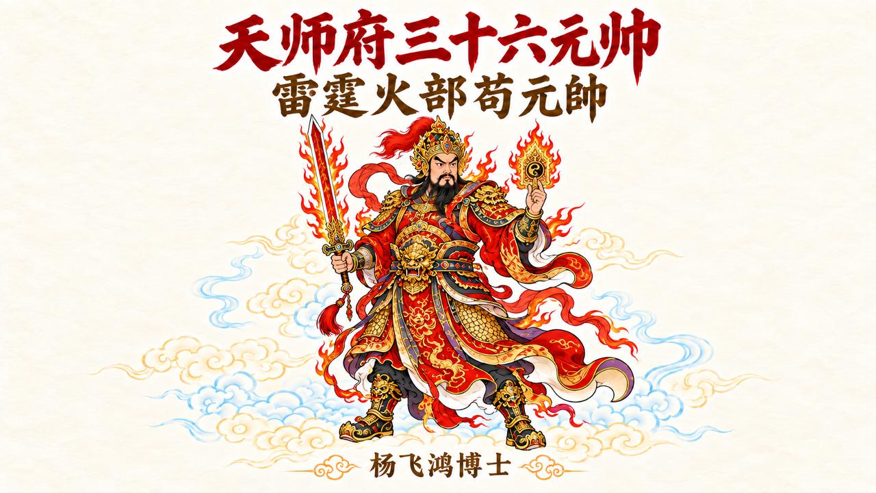 雷霆火部苟元帥-符箓教学