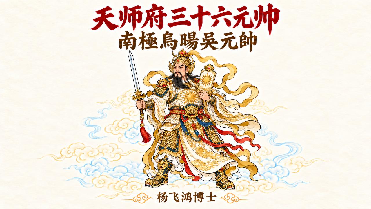 南極烏暘吳元帥-符箓教学